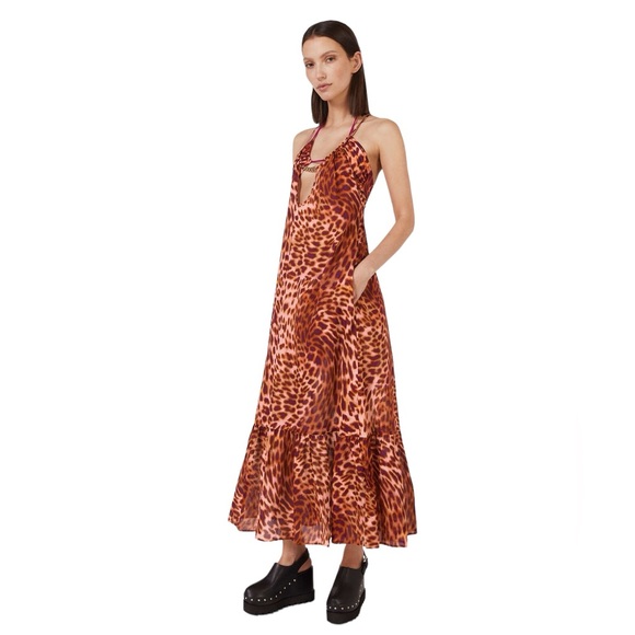 Stella McCartney***Cheetah Print Summer Long Cover-Up Dress***$840 - Picture 1 of 4